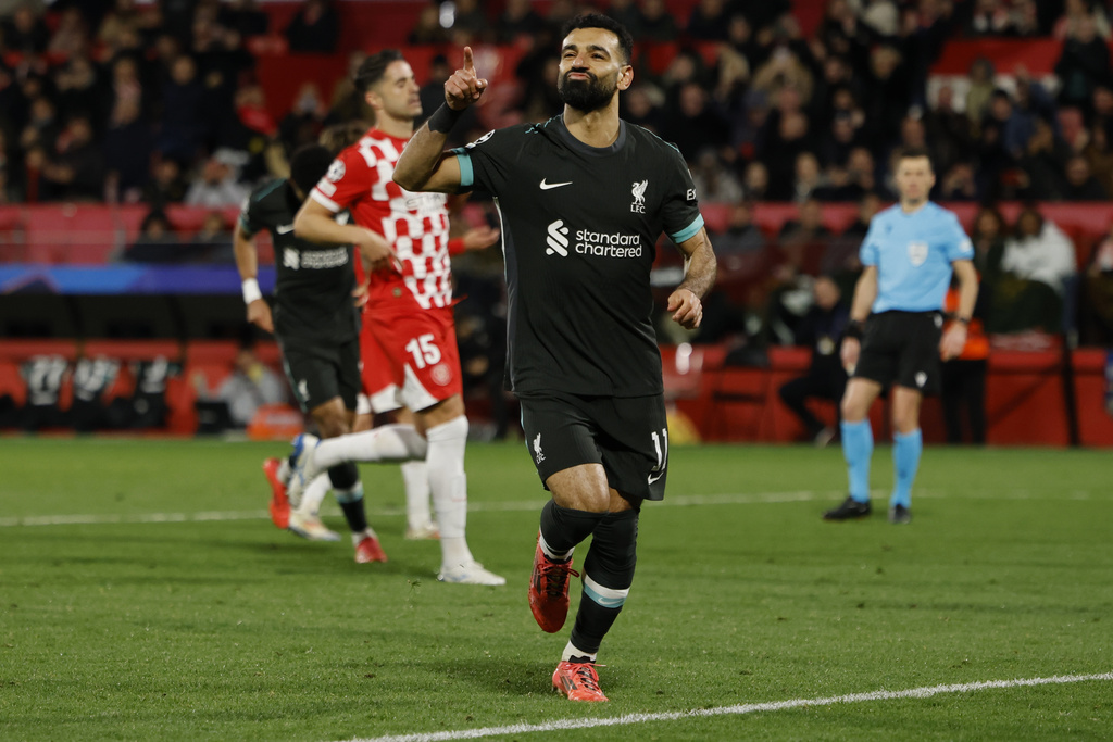 Salah scores 50th Champions League goal and Liverpool still perfect after 1-0 win over Girona