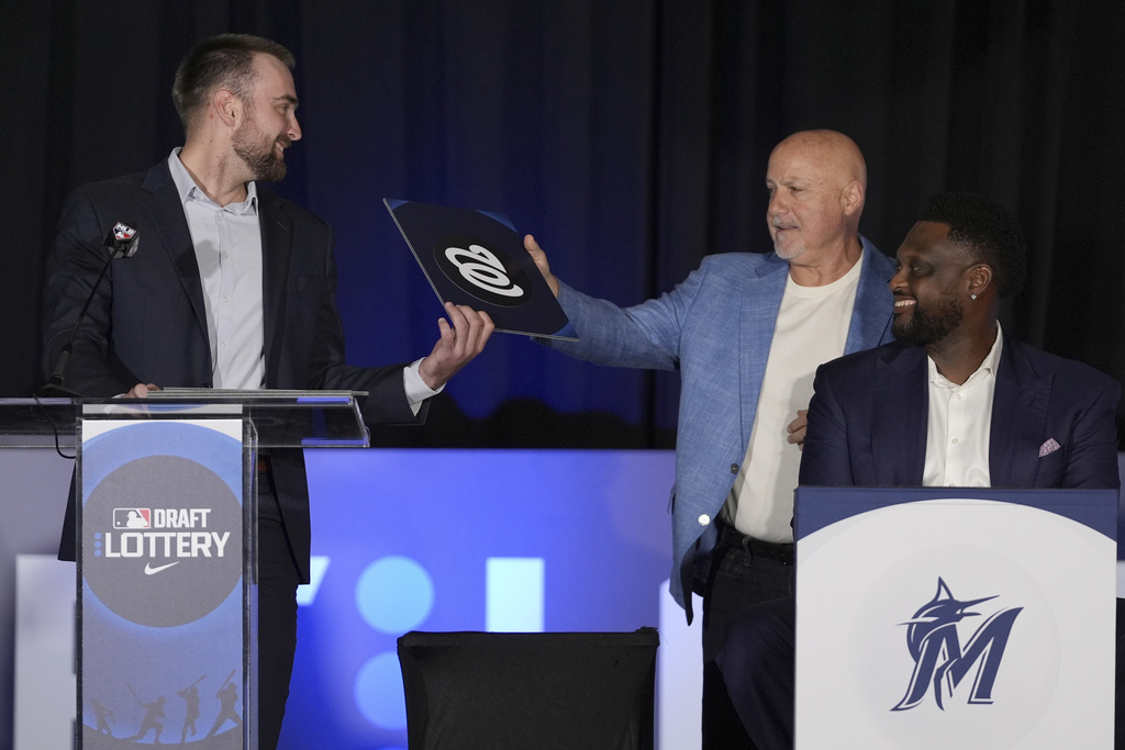 Washington Nationals win lottery for first No. 1 overall draft pick since teen Bryce Harper in 2010