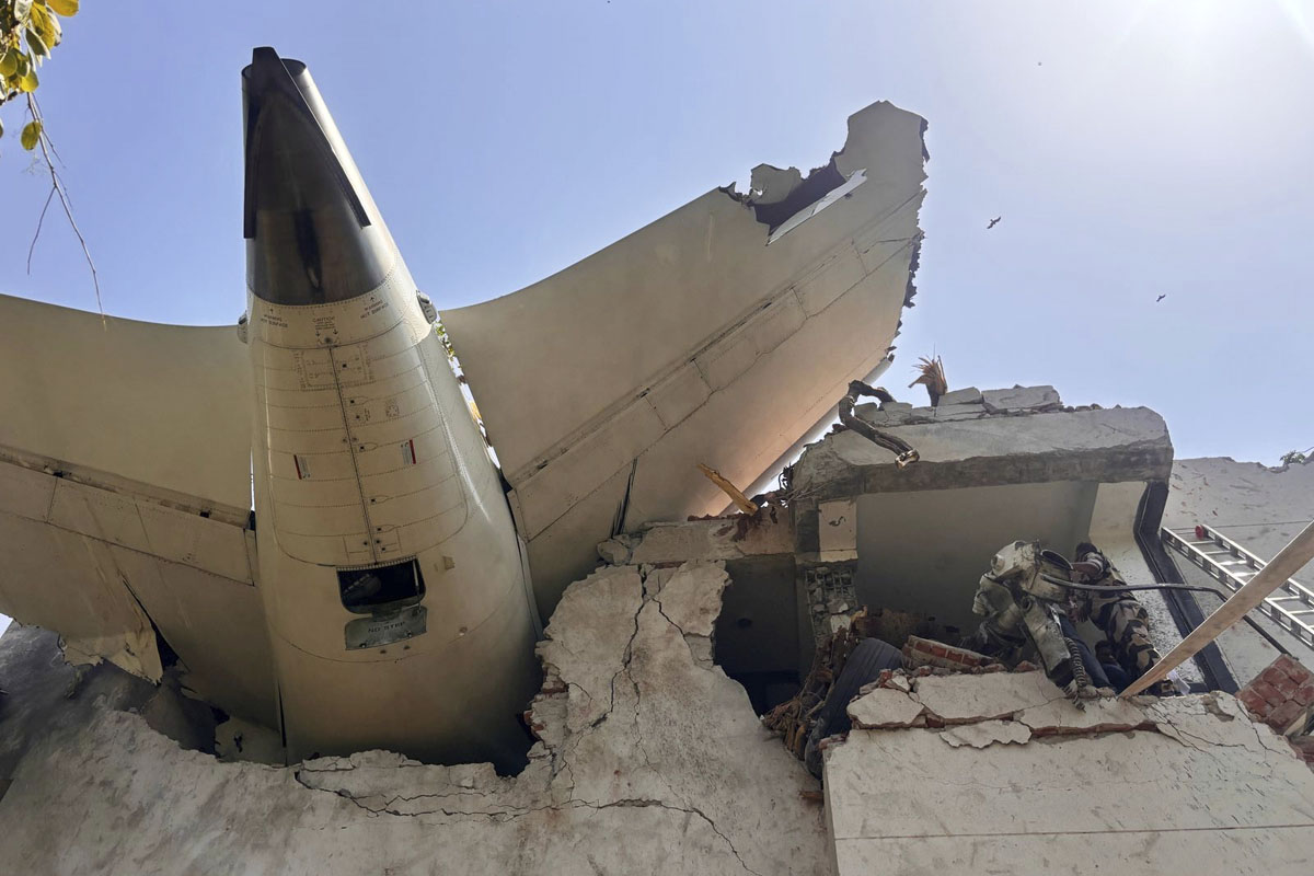 London-bound Air India flight with more than 240 aboard crashes after takeoff from Ahmedabad, India London-bound Air India flight with more than 240 aboard crashes after takeoff from Ahmedabad, India