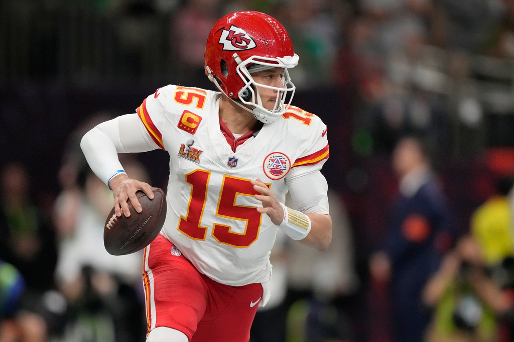 Patrick Mahomes is voted the NFL’s top quarterback by AP writers