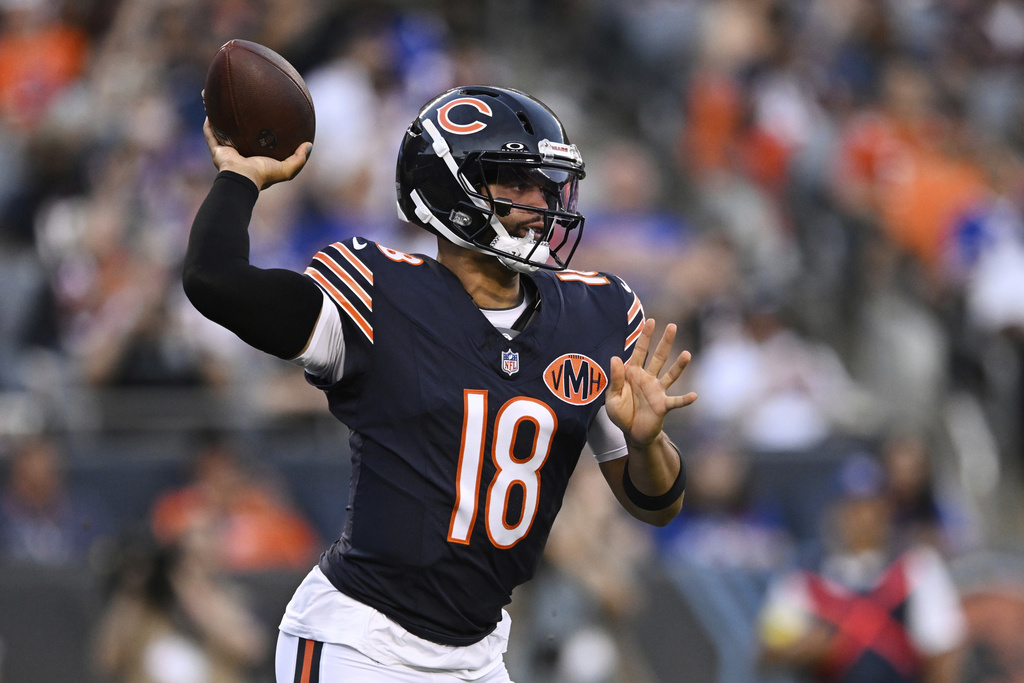 Caleb Williams looks sharp in Ben Johnson’s offense as Bears rout Bills 38-0 in preseason Caleb Williams looks sharp in Ben Johnson’s offense as Bears rout Bills 38-0 in preseason