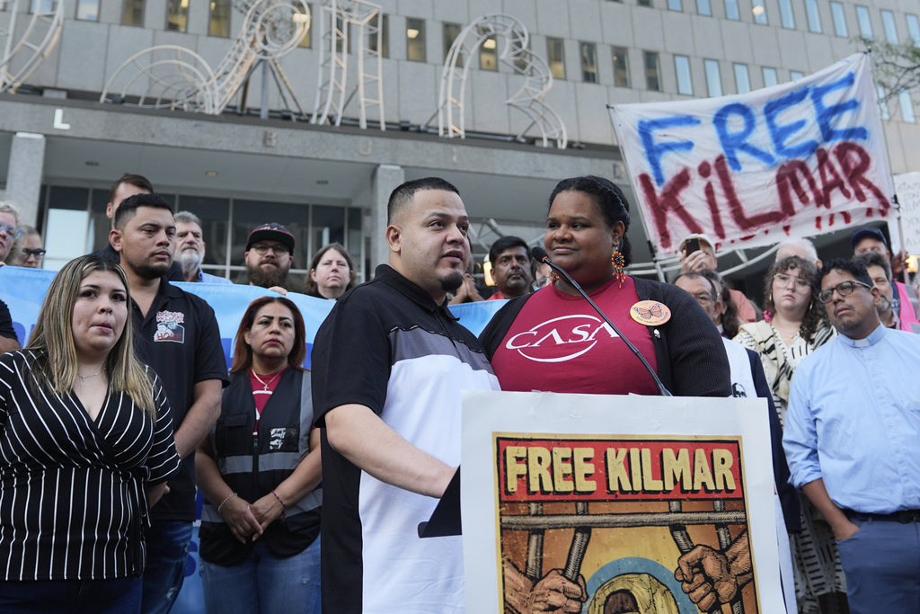 Kilmar Abrego Garcia detained by ICE in Baltimore, faces possible deportation to Uganda Kilmar Abrego Garcia detained by ICE in Baltimore, faces possible deportation to Uganda
