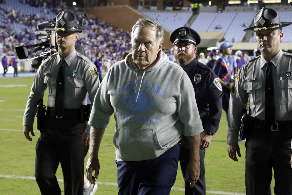 Belichick’s college coaching debut at North Carolina ends in blowout loss to TCU Belichick’s college coaching debut at North Carolina ends in blowout loss to TCU