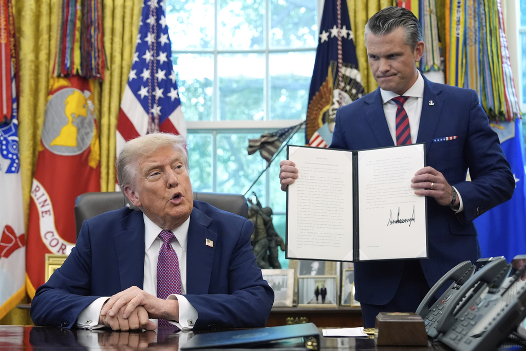 Trump executive order tries to rename the Department of Defense as the Department of War