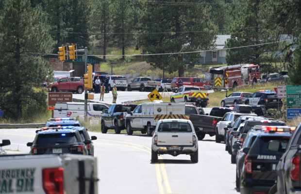 Three people were critically wounded in shooting at a suburban Denver high school, authorities say