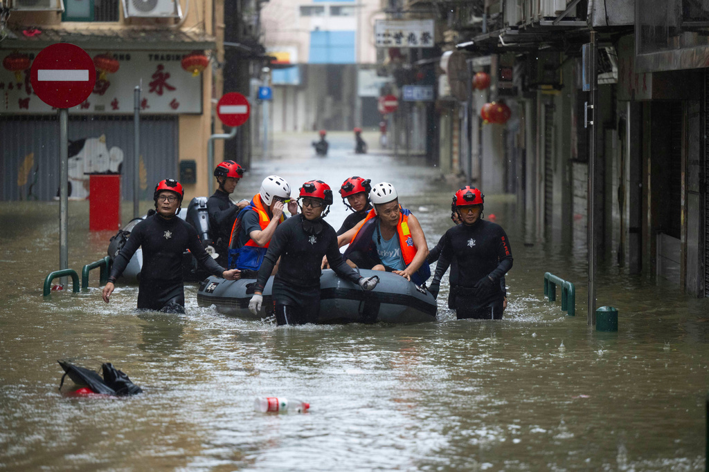 Typhoon Ragasa batters Hong Kong and south China after killing dozens in Taiwan and the Philippines