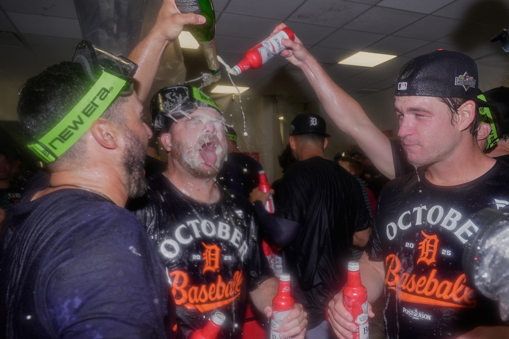 Tigers catcher Dillon Dingler takes down hometown Cleveland Guardians in Wild Card Series clincher