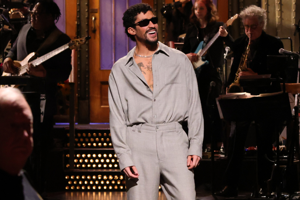 Bad Bunny kicks off ‘SNL’ 51st season with a group of new faces and jabs at his Super Bowl critics