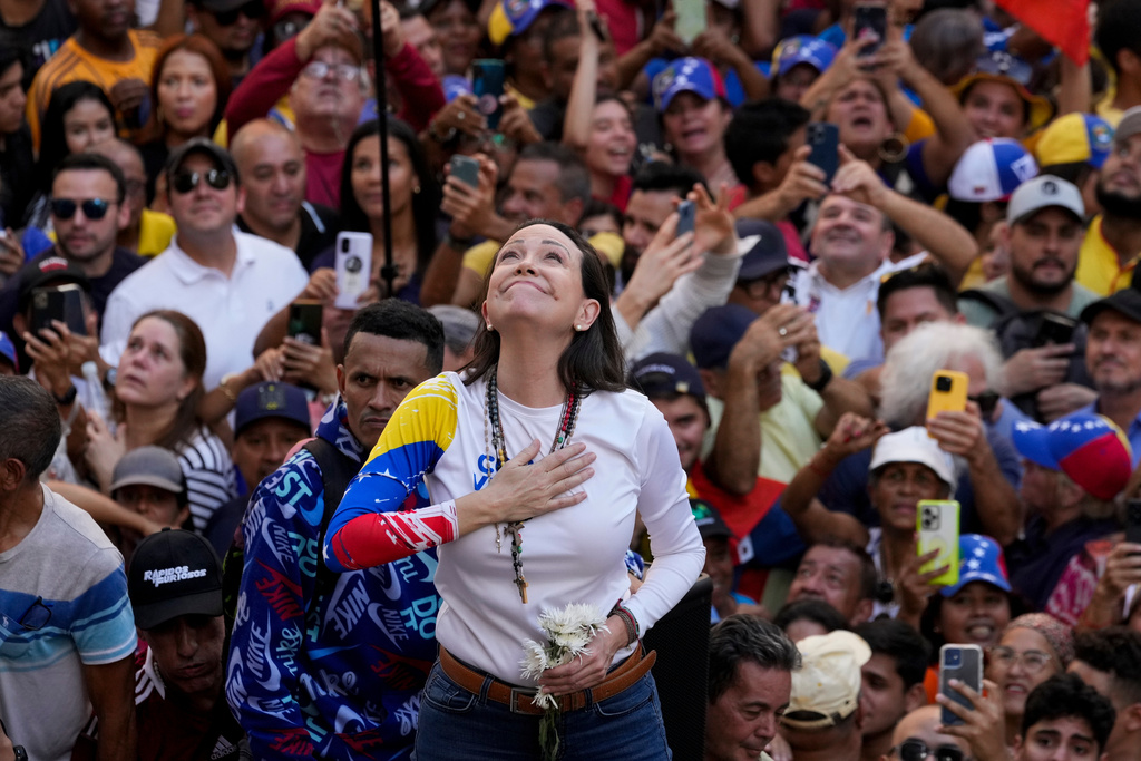 Venezuelan opposition leader María Corina Machado wins the Nobel Peace Prize Venezuelan opposition leader María Corina Machado wins the Nobel Peace Prize