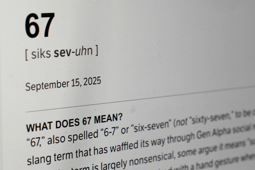 Dictionary.com’s word of the year is ‘6-7.’ But is it even a word and what does it mean? Dictionary.com’s word of the year is ‘6-7.’ But is it even a word and what does it mean?