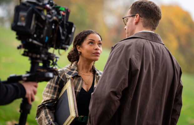 On the set of the first Agatha Christie show where mysteries are solved with the internet On the set of the first Agatha Christie show where mysteries are solved with the internet