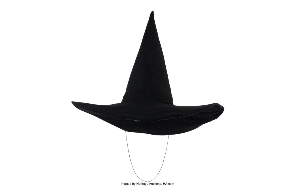 Black hat worn by the Wicked Witch of the West in ‘The Wizard of Oz’ is going up for auction