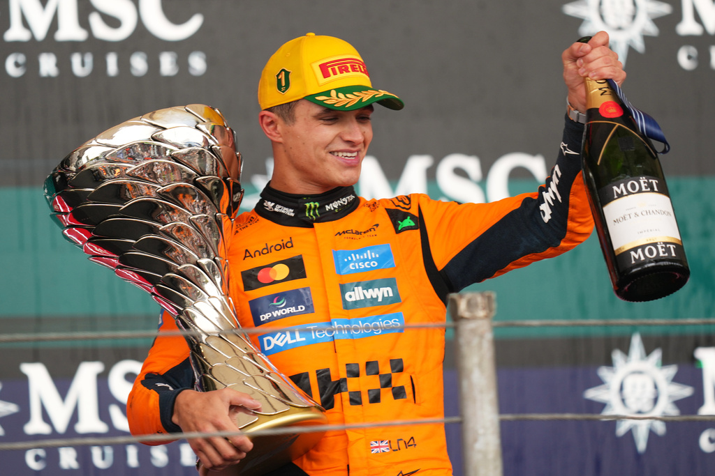 Lando Norris will tie McLaren record with 150th start at Las Vegas Grand Prix Lando Norris will tie McLaren record with 150th start at Las Vegas Grand Prix