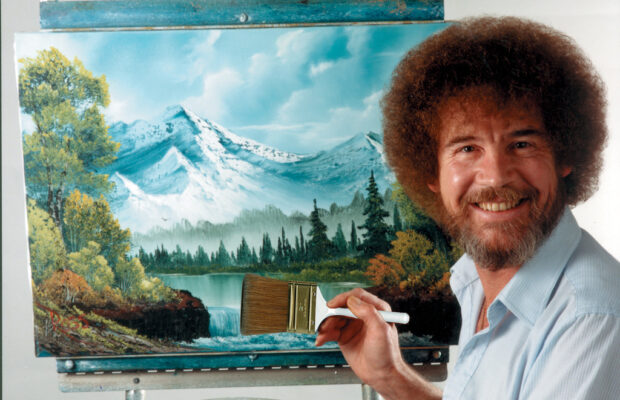 A happy circumstance: Bob Ross paintings sell for more than $600K to help public TV stations