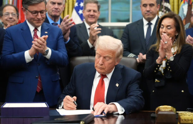 President Trump signs government funding bill, ending shutdown after a record 43-day disruption