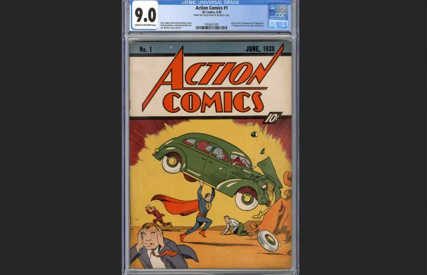Rare copy of the comic book that introduced the world to Superman sells for $15 million