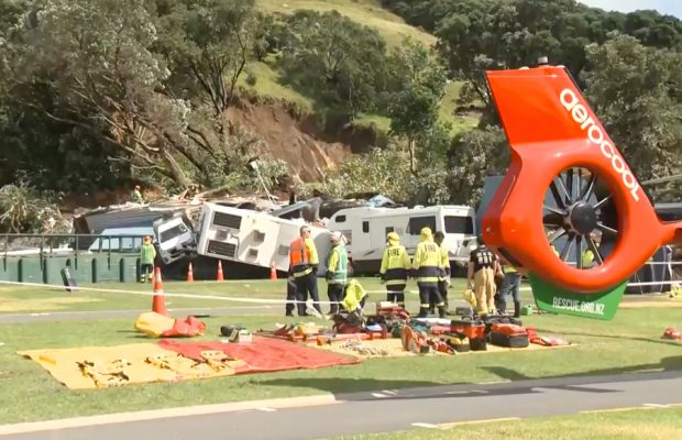 Rescue efforts underway after landslides hit New Zealand campground and house with 2 confirmed dead