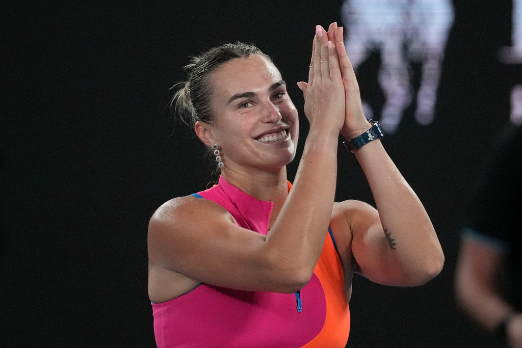 Sabalenka into fourth straight Australian Open final and facing Rybakina again