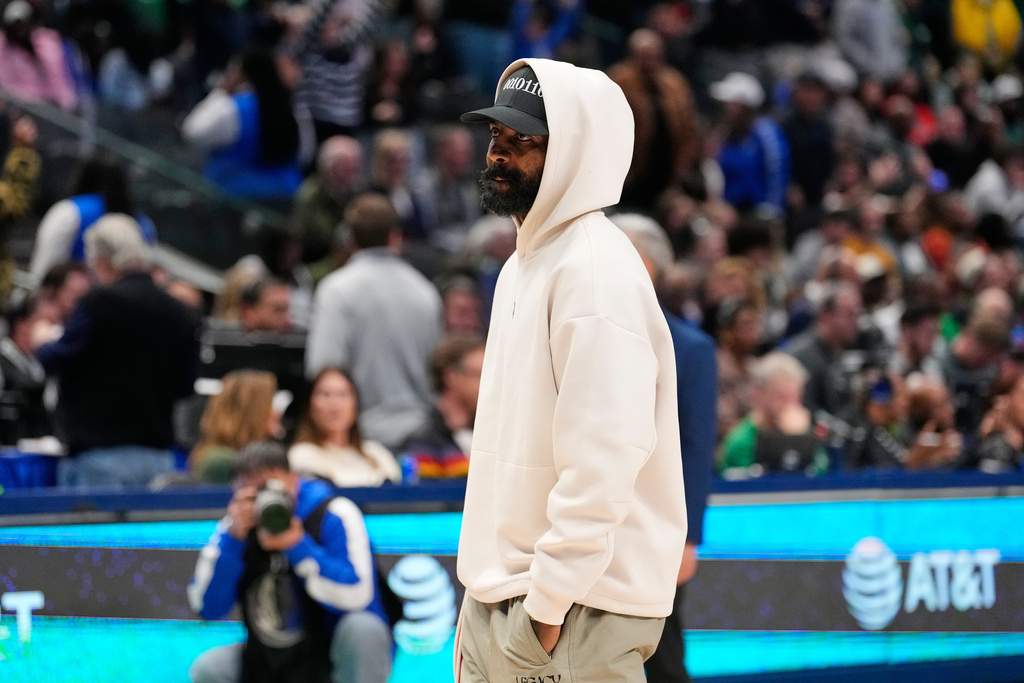 Kyrie Irving won’t play this season for the Mavericks as he continues recovery from knee injury