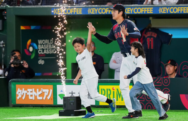 Ohtani has grand slam, 5 RBIs as Japan routs Taiwan 13-0 in its WBC opener