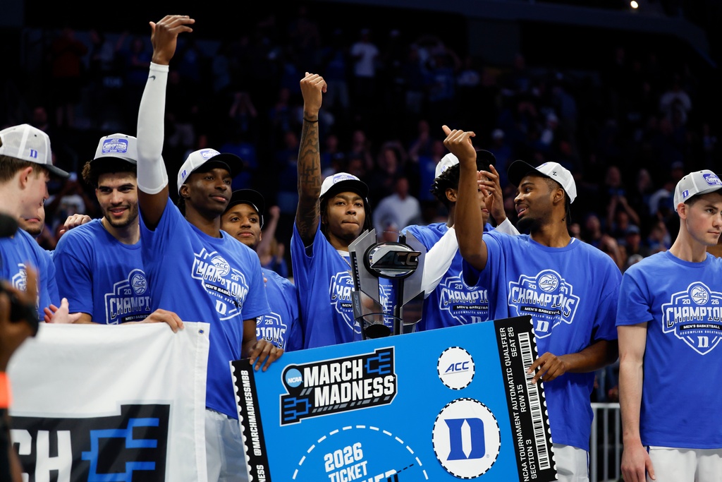 Duke heads into March Madness ranked No. 1 in AP Top 25, Purdue, St. John’s back in top 10