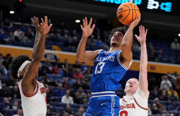 Saint Louis pounds Georgia 102-77 in March Madness as Dion Brown dominates at the rim with 18 points