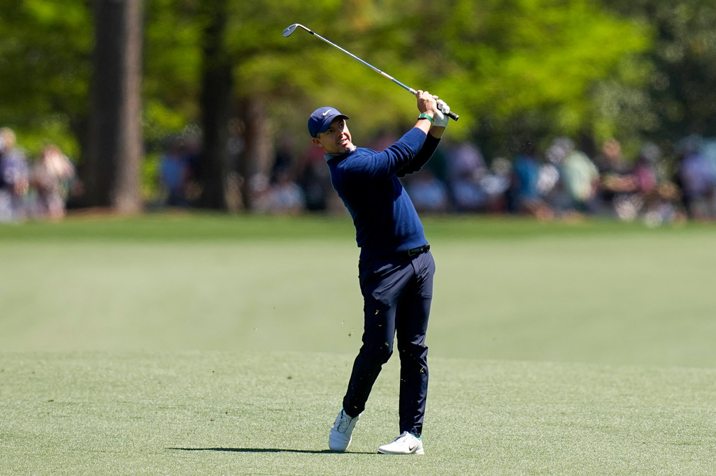 McIlroy atop Masters leaderboard again, while DeChambeau and Rahm will have to fight to make the cut