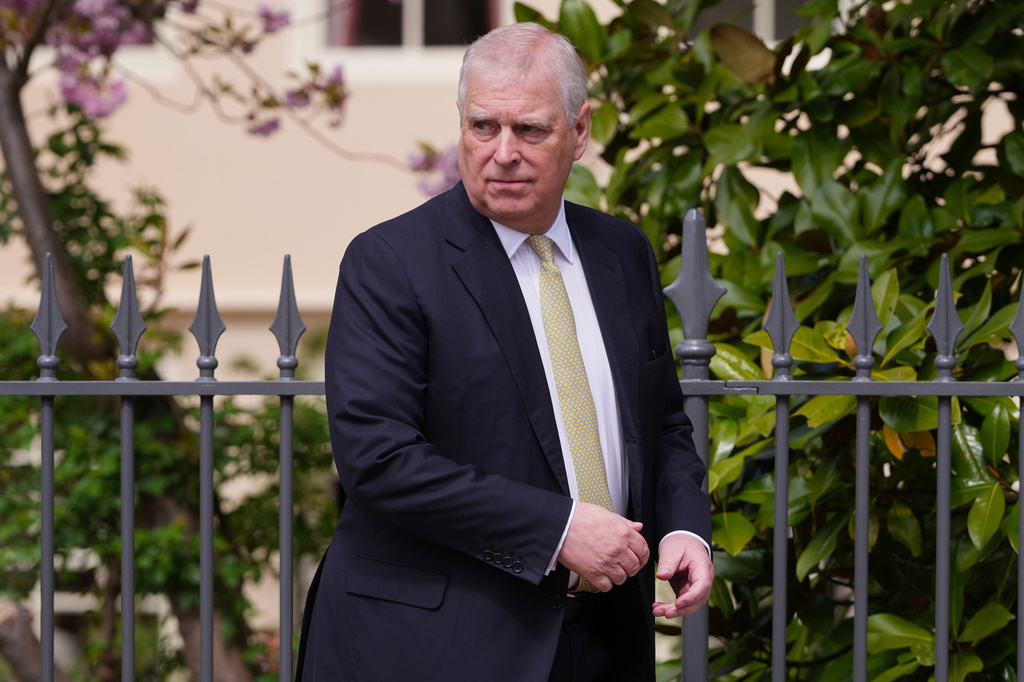 Man charged with harassing former Prince Andrew near his home