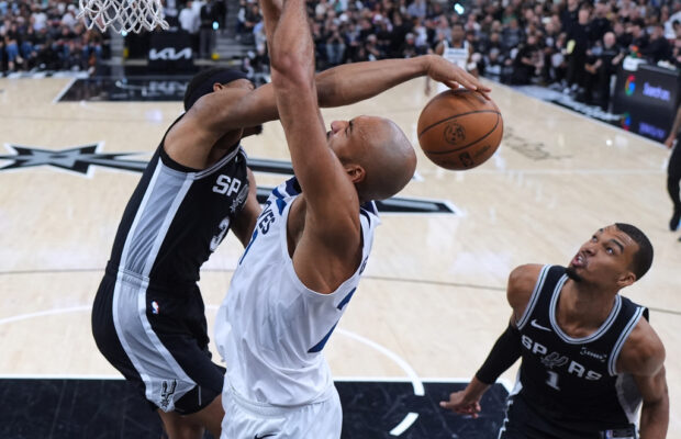 Wembanyama responds to ejection with a dominant Game 5 as Spurs rout Wolves