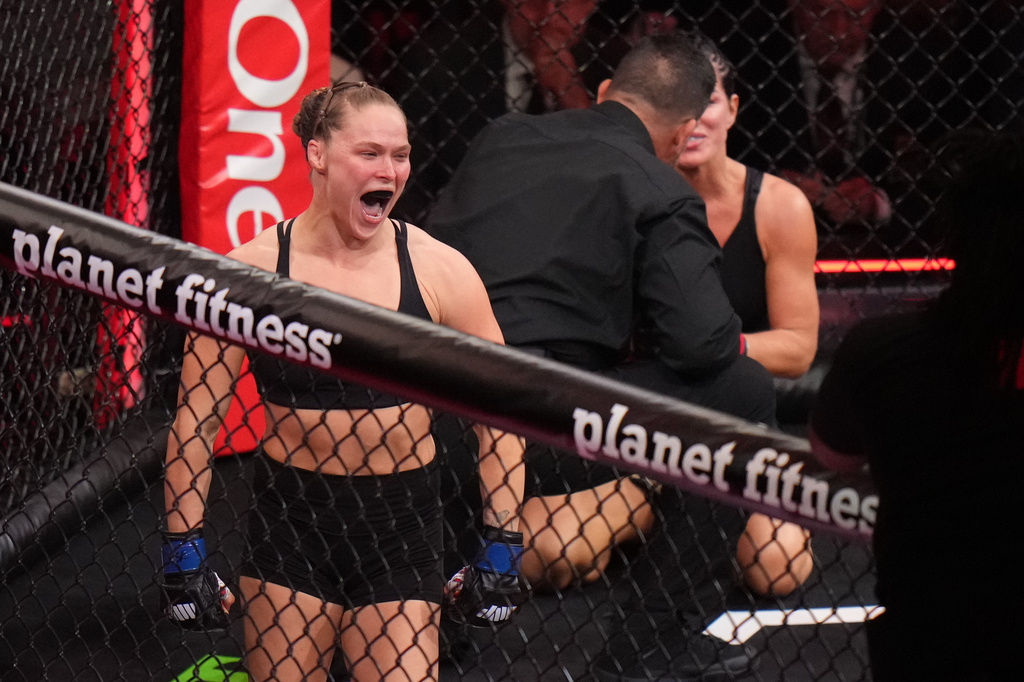 Rousey’s return draws US-record MMA viewership for Netflix