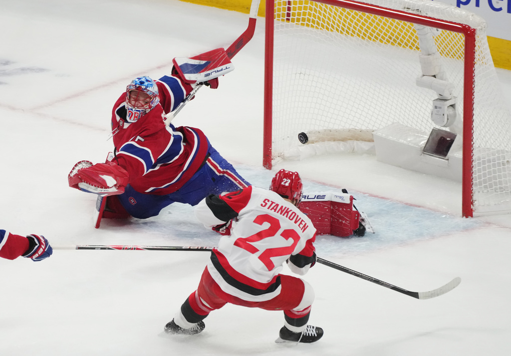 Hurricanes beat the Canadiens 4-0 to move within a victory of the Stanley Cup Final