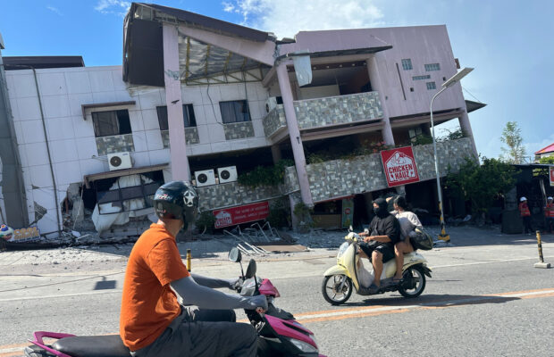 A 7.8 magnitude quake in the Philippines kills at least 32, collapses buildings and sparks tsunami