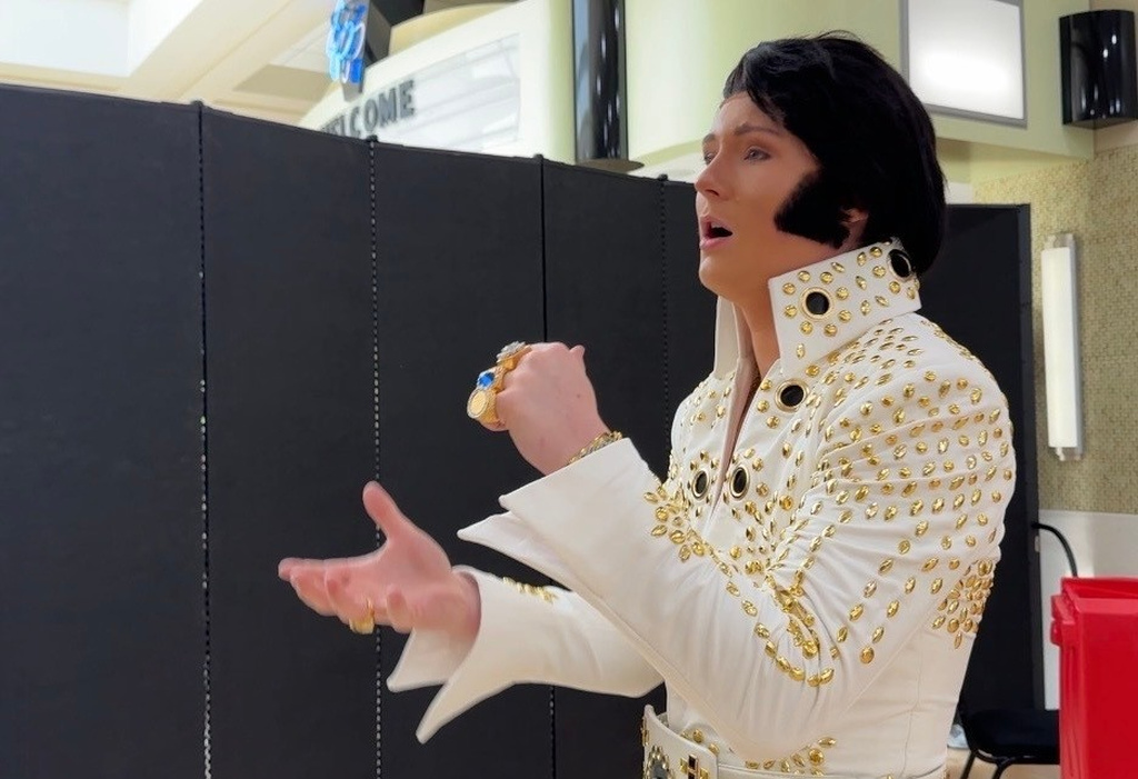 With jumpsuits, wigs and dance moves, these young boys and teens keep Elvis’ legacy alive