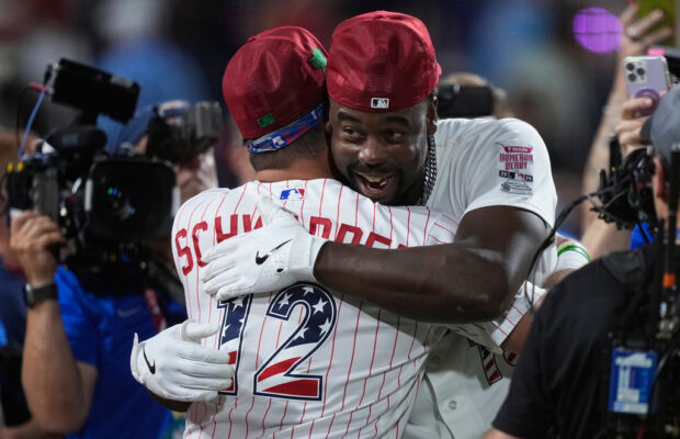Jordan Walker spoils Philly's Kyle Schwarber party, rallies to win Home Run Derby | Fox Sports 1450 WVAX-AM 102.9FM