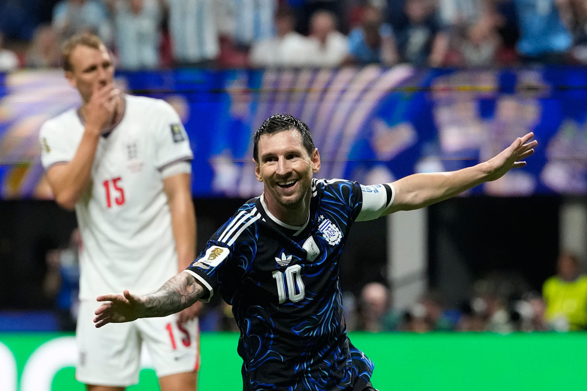 Lionel Messi delivers again for Argentina as defending champions reach another World Cup final Lionel Messi delivers again for Argentina as defending champions reach another World Cup final