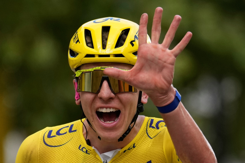 Tadej Pogacar confirms status as a cycling great with record-equaling fifth Tour de France title