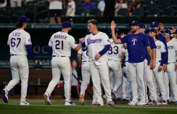 Rangers put themselves in good position as only AL West team with a winning record | 95.7FM WZID