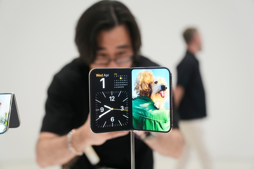 New Apple CEO unveils latest iPhone lineup, including a foldable model called Duo