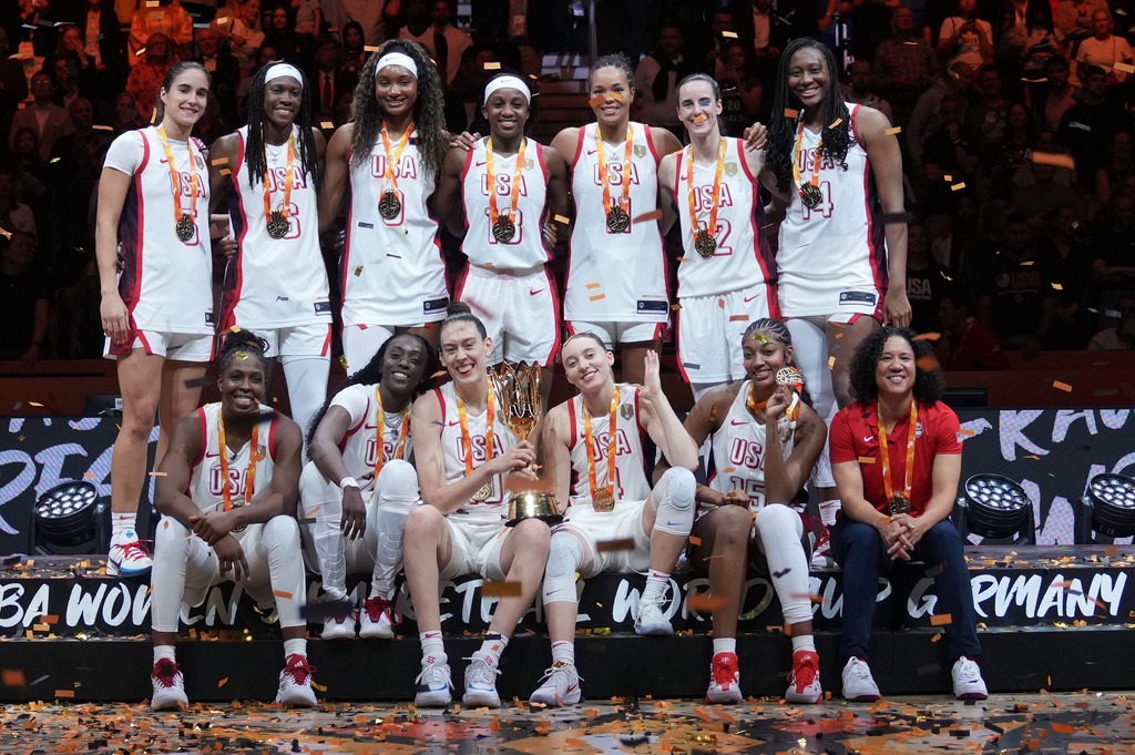 US women show some vulnerability ahead of LA Games capturing 5th straight World Cup basketball title US women show some vulnerability ahead of LA Games capturing 5th straight World Cup basketball title