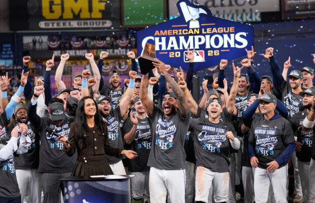 Díaz, Caminero and Peralta lead Rays to 7-3 win over Guardians and a trip to the World Series | ROCK 102 WAQY